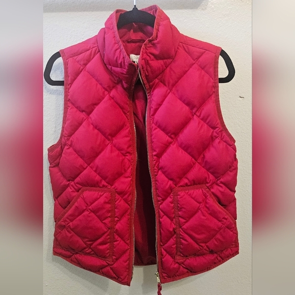 J. Crew Cherry Quilted Vest - Picture 9 of 13